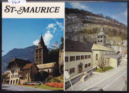 Saint-Maurice - Valais ; Double Vue ; Form. 10 / 15 (-241) - Saint-Maurice