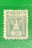 21 POLONIA 1919-Gobierno Prov.- Sellos Emitidos Por Polonia Del Norte, Ocupada Por El Ejercito Alemán - Nuovi