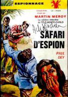 Le Crabe Espionnage N°  3 -  Safari D´espions - Paul Dey - Andere & Zonder Classificatie