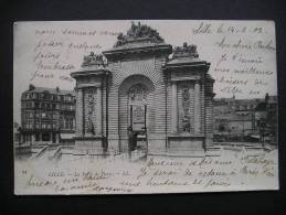 Lille.-La Porte De Paris 1902 - Nord-Pas-de-Calais