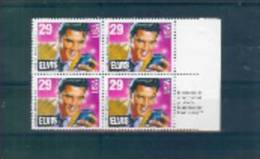 ETATS-UNIS:1993:N°2130 NSC Bloc De 4.15e Anniv.de La Mort D´Elvis Presley(1935-1977.) - Singers