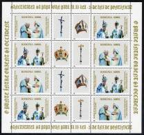 ROMANIA 2003 25th Anniversary Of Pontificate Of John Paul II Sheetlet MNH / **.  Michel 5772-73 Kb - Unused Stamps