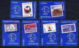 ROMANIA 2004 UPU Congress Set Of 6  MNH / **.  Michel 5857-62 - Unused Stamps