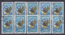 NOUVELLES CALEDONIE - 346 Obli (10 Timbres) Cote 16 Euros Depart à 10% - Used Stamps