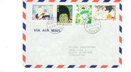 Japan Echt Gelaufenes Brief / Letter - Covers & Documents