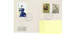 Japan Echt Gelaufenes Brief / Letter - Covers & Documents