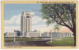 UNITED STATES NAVAL MEDICAL CENTER BUILDINGS ~BETHESDA MD C1940s ~MARYLAND  [c4084] - Otros & Sin Clasificación