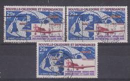 NOUVELLES CALEDONIE - PA 102 Obli (3 Timbres) Cote 9 Euros Depart à 10% - Oblitérés