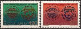 Yugoslavia 1979. World Bank IMF Mi.1802/03.  MNH - Unused Stamps
