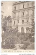 HYERES - Villa Henri Joseph, Avenue D´Orient - Oblitération De 1933 - Hyeres