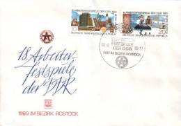 DDR / GDR - FDC Mi-Nr 2514/2515 (l230)- - 1971-1980