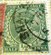 India 1932 King George V 0.5a - Used - 1911-35 Roi Georges V