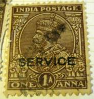 India 1932 King George V 1a Service - Used - 1911-35  George V