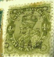India 1911 King George V 4a - Used - 1911-35 Roi Georges V