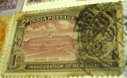 India 1931 Council House Inauguration Of New Delhi 1a - Used - 1911-35 King George V