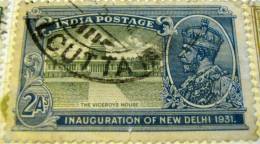 India 1931 The Viceroy's House Inauguration Of New Delhi 2a - Used - 1911-35  George V