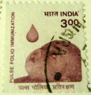 India 1998 Pulse Polio Immunization 3.00 - Used - Usati