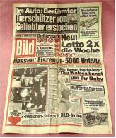 BILD-Zeitung Vom 12. Januar 1982  -  Hessen Eisregen , 5000 Unfälle  /  Neu : 2 X Lotto Die Woche - Andere & Zonder Classificatie