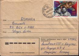 Russia-Postal Stationery Envelope 1982-Orbital Complex Soyuz-Saliut;Orbital Complexe Soyuz-Saliout - Russie & URSS