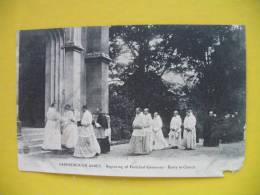 Farnborough Abbey Beginning Of Pontifical Ceremony Entry To Church - Altri & Non Classificati
