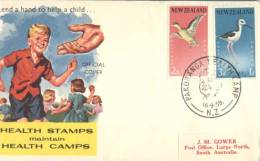 (119) New Zealand FDC Cover - Premier JOur Nouvelle Zelande - 1959 - Health - FDC