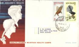 (119) New Zealand FDC Cover - Premier JOur Nouvelle Zelande - 1960's - Health - Other & Unclassified