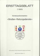 ALEMANIA MAT PRIMER DIA SEGURIDAD VIAL AUTOMOVIL TRANSPORTE - Unfälle Und Verkehrssicherheit