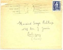 REF LPU11 -  ALGERIE LETTRE (LAC) ORAN / BOBIGNY 6/3/1954 - Lettres & Documents
