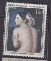 FRANCE N° 1530 1F POLYCHROME LA BAIGNEUSE D'INGRES SEIN ET BRAS FLOUS OEIL BLANC NEUF SANS CHARNIERE - Unused Stamps