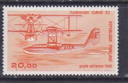 FRANCE N° PA 58 20F ORANGE HYDRAVION CAMS 53 IMPRESSION FINE NEUF SANS CHARNIERE - Ongebruikt