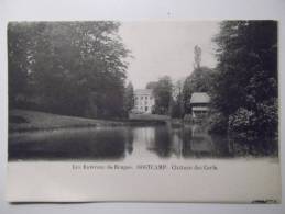 Cpa Les Environs De Bruges Oostcamp Chateau Des Cerfs - Vue Rare - Oostkamp