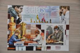 M1 - 40 ++ BURUNDI 2012 ++ CHESS ECHECS SCHACH SCHAKEN ++ POSTFRIS MNH ** - Ongebruikt