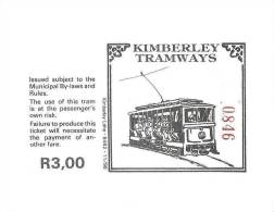 Billet  Kimberly Tramways Australien             1996 - Welt