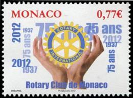 MONACO - 2012 - Rotary Club De Monaco - 1v Neufs // Mnh - Neufs