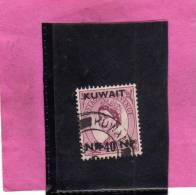 KUWAIT 1957 - 1958 QUEEN ELISABETH II - REGINA ELISABETTA USED - Koeweit