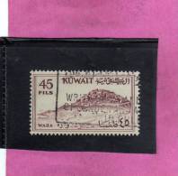 KUWAIT 1961 WARA HILL USED - Koweït