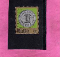 MALTA GREAT BRITAIN GRAN BRETAGNA 1972 DECIMAL CORRENCY COINS MONEY - MONETA SISTEMA DECIMALE USED - Malta (...-1964)