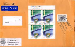 CANADA 2004 Cover University SHERBROOKE Universitè Used STRATFORD Block - Storia Postale