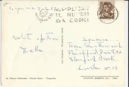 ITALIA TP CON MAT TEMA CODIGO POSTAL - Codice Postale