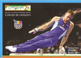 Romania  Flavius Koczi Gymnastics Postcard Not Used - Ginnastica