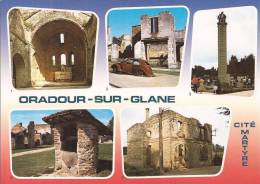 Cp , 87 , ORADOUR-SUR-GLANE , Multi-vues, Vierge , Ed : Tépec - Oradour Sur Glane