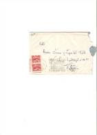 Carta Circulada Con Cupon Comercial - Storia Postale