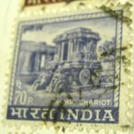 India 1965 Hampi Chariot 70p - Used - Gebruikt