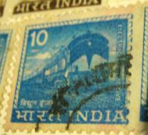 India 1965 Electric Locomotive 10p - Used - Gebraucht