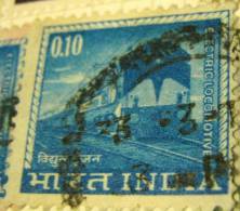 India 1965 Electric Locomotive 10p - Used - Gebraucht