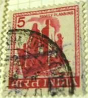 India 1967 Family Planning 5p - Used - Usados