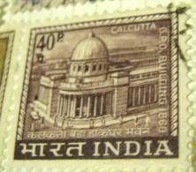 India 1967 Calcutta GPO Building 1868 40p - Used - Gebraucht