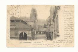 Cp, 37, Bourgueil, Les Halles, Voyagée 1902 - Other & Unclassified