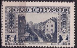 CZECH - Karlovy Vary  - Karlsbad - Reichsverein Für Kinderschutz, Children - Charity STAMP - LABEL, CINDERELLA - Altri & Non Classificati