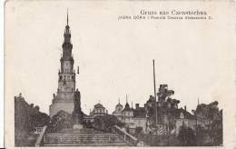 GRUSS AUS CZESTOCHOWA ( Pologne- Polen )  -Jasna Gora I Pomnik Cesarza Aleksandra II - Polen